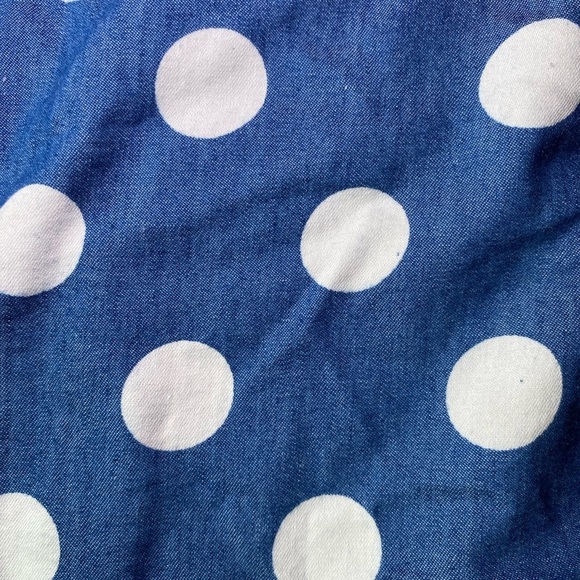 Suzanne Betro Blue Polka Dot Dress - Picture 16 of 16